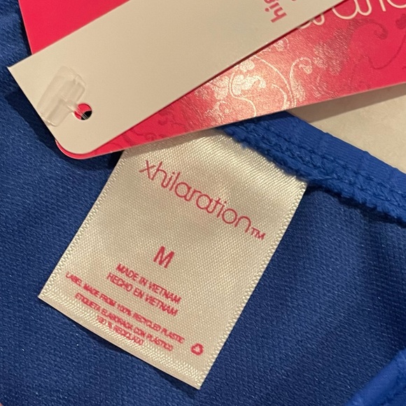 Xhilaration High Leg Scoop Waist Bikini Bottom M - Picture 2 of 4